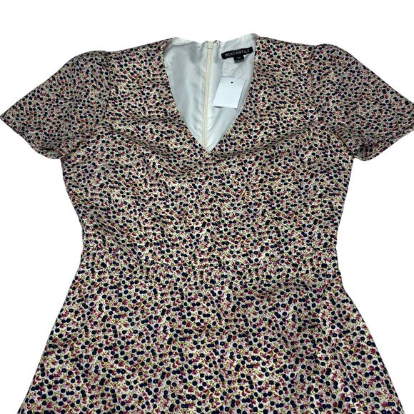 J. Crew Mercantile Floral Faux Wrap Dress Size 00 NWT - Picture 12 of 16